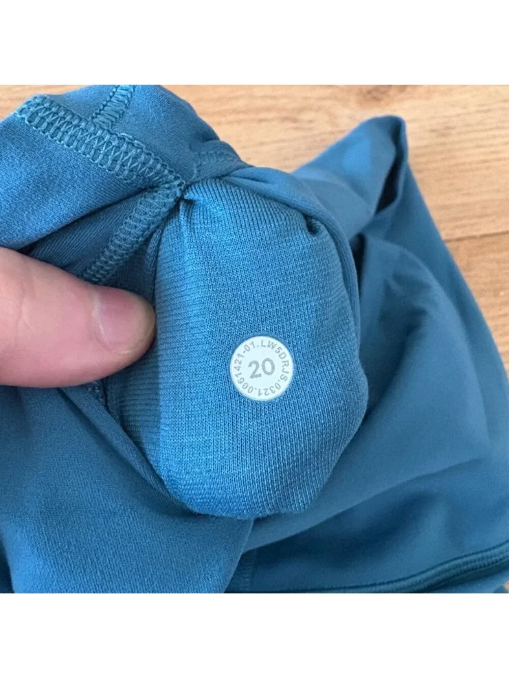 Lululemon Athletic Align High Rise Yoga Pants 25” Capture Blue Women’s Size 20